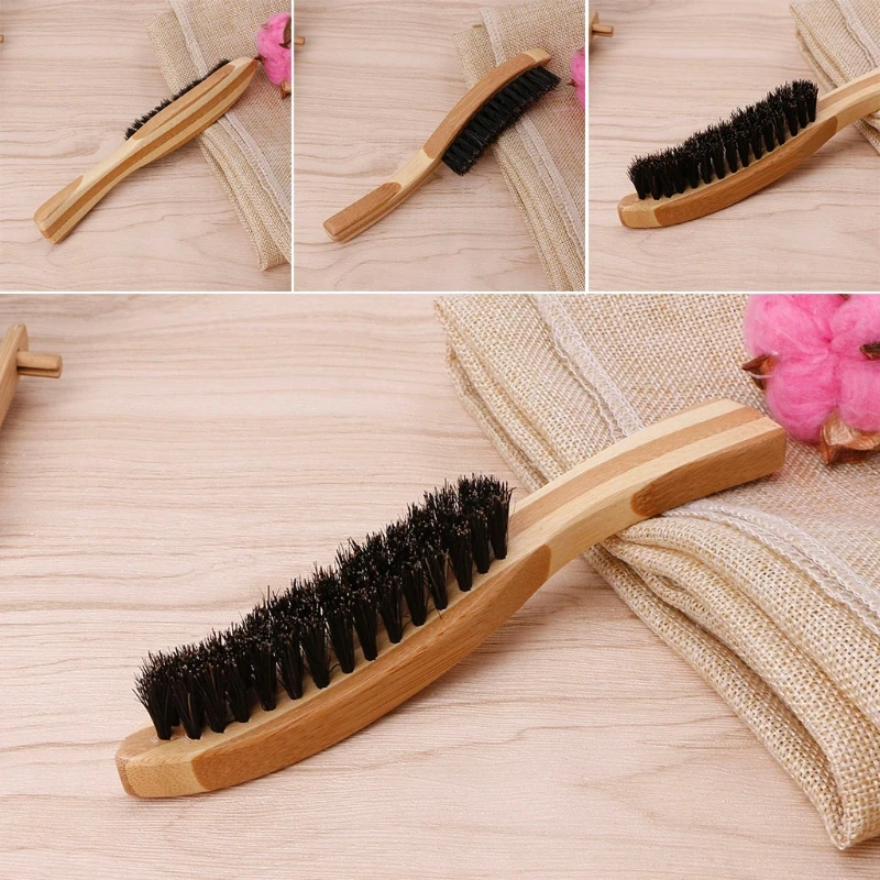 

Long Beard Comb Shaving Brush Barber Shaving Device Handheld Round Oval For Men