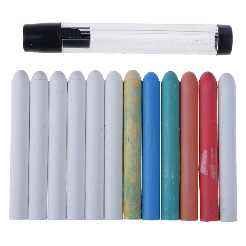 6 шт./лот цвет белый беспыльный Мел Ручки для рисования мелом в кухонный кувшин