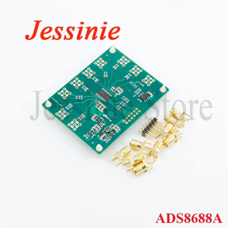 Модуль сбора данных ADS8688A 16 бит SAR ADC 500 кбит/с один/Биполярный вход 8-канальный DC 3 в