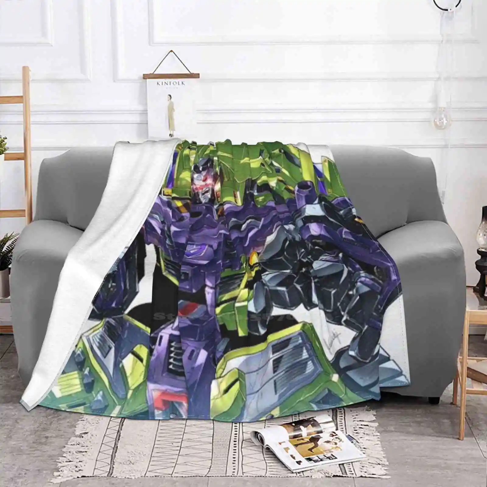 Трендовый стиль забавное модное мягкое одеяло депептиконы депептикон Autobot Megatron