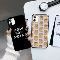 friends tv series friends pattern phone case for iphone 13 7 8 11 12 x xs xr pro max samsung a s 9 71 10 plus mini mobile bags