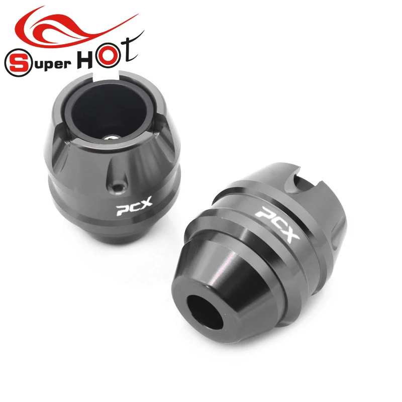 

For Honda PCX160 PCX 160 E HEV accessories Front Fork Wheel Fall Muffler Pipe Frame Protection Frame Slider Anti Crash Protector