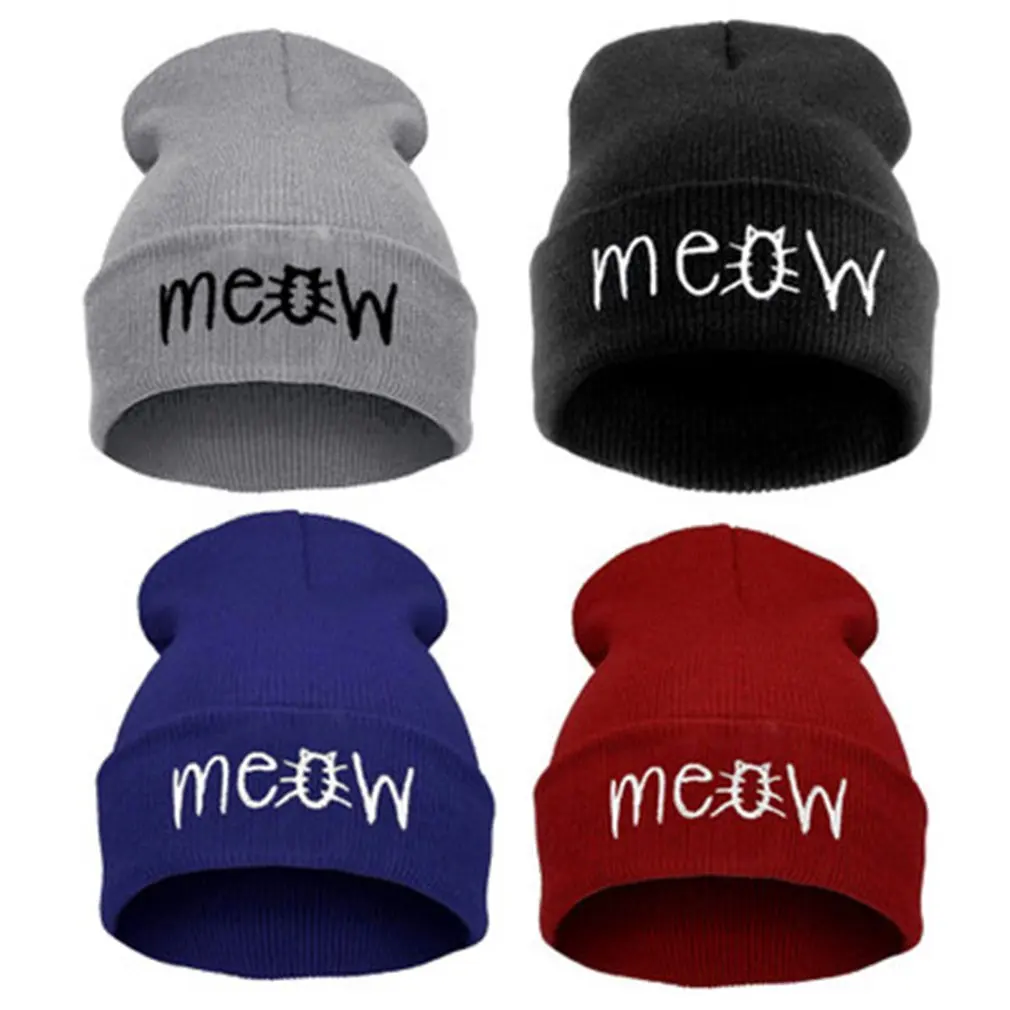 Модная шапка в стиле хип-хоп плотная теплая на осень и зиму однотонная для