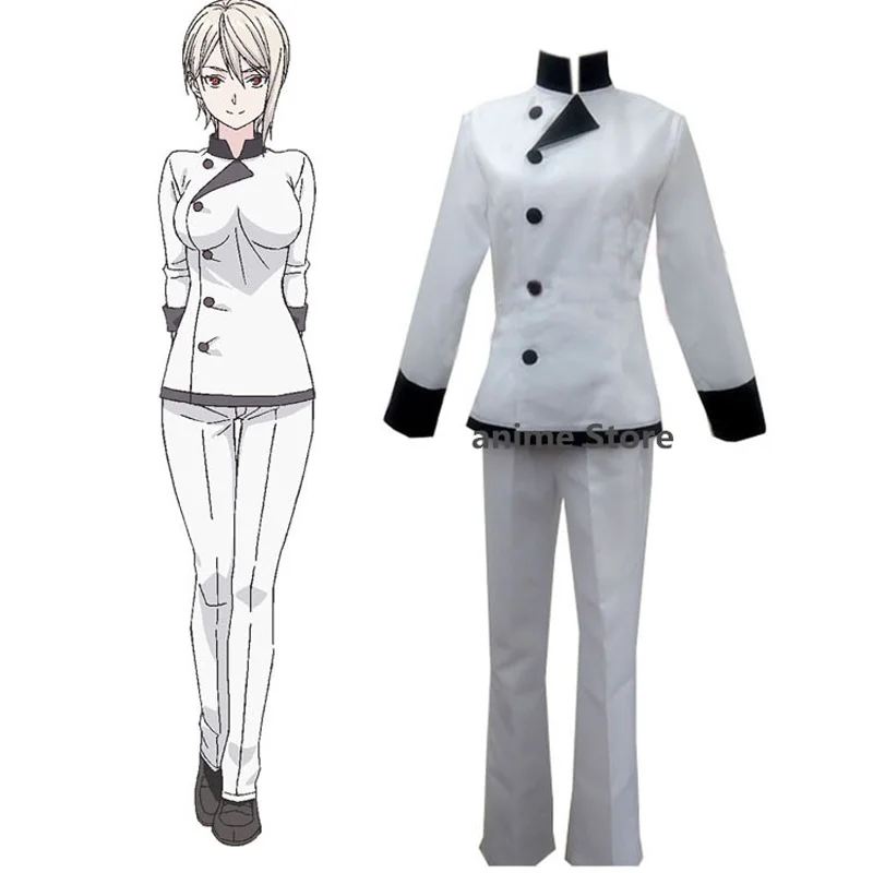 

Anime Shokugeki no Soma Cosplay Costume Chef Uniforms Custom For You !