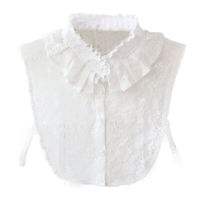 Лидер продаж женский кружевной воротник-стойка винтажный накладной воротник для