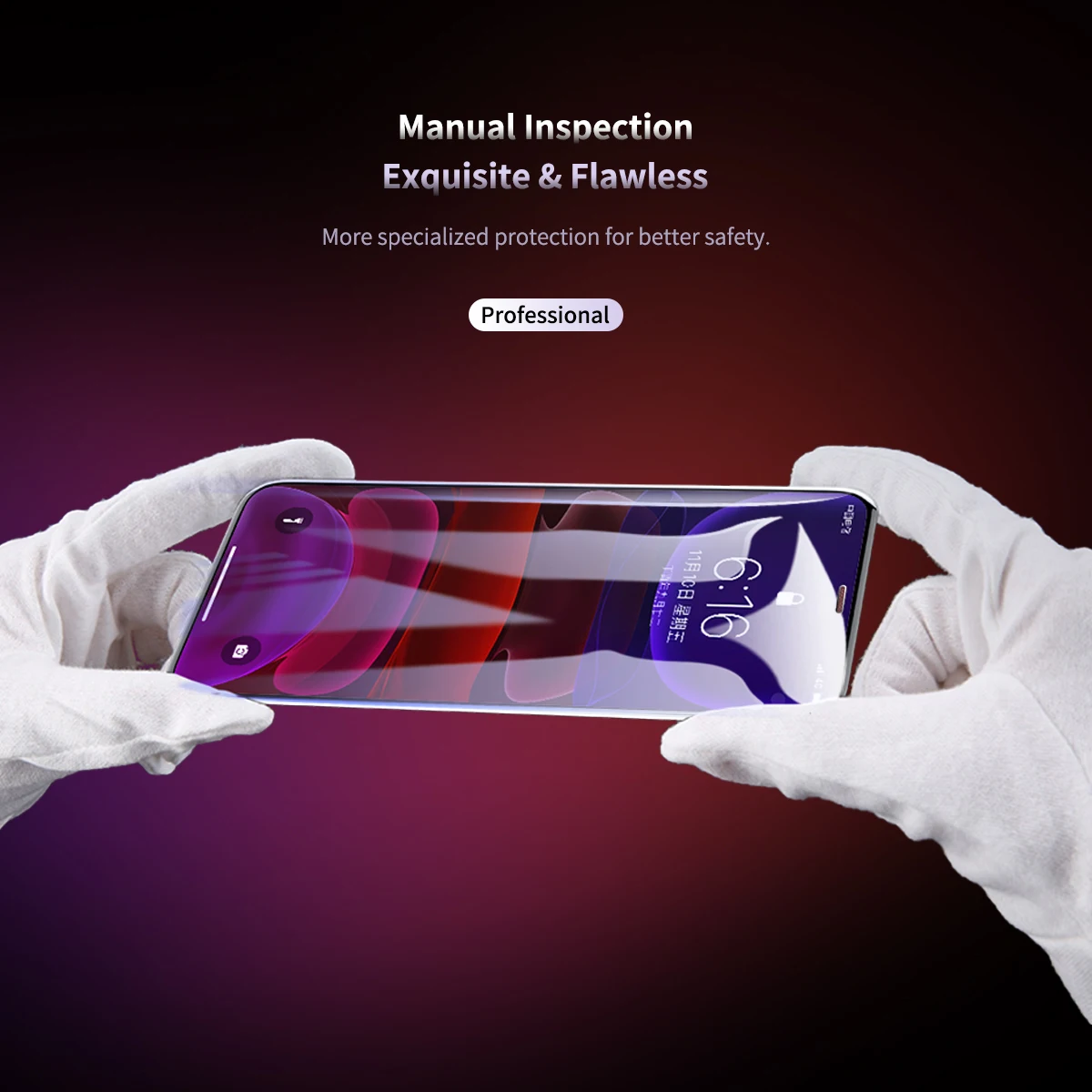 ROCK 10D полное закаленное стекло для iPhone 11 XR 11 Pro Max Защитная пленка для экрана стекло для iPhone Xs Max
