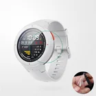 Мягкая прозрачная защитная пленка для смарт-часов Xiaomi Huami AMAZFIT 3 Verge Lite, защитная крышка экрана (не стекло), 3 шт.
