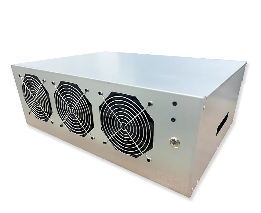

Etherine Mining Rack 8 GPU 847 Miner Case for Mining ETC ETH Mining Rig with Built in Power Supply