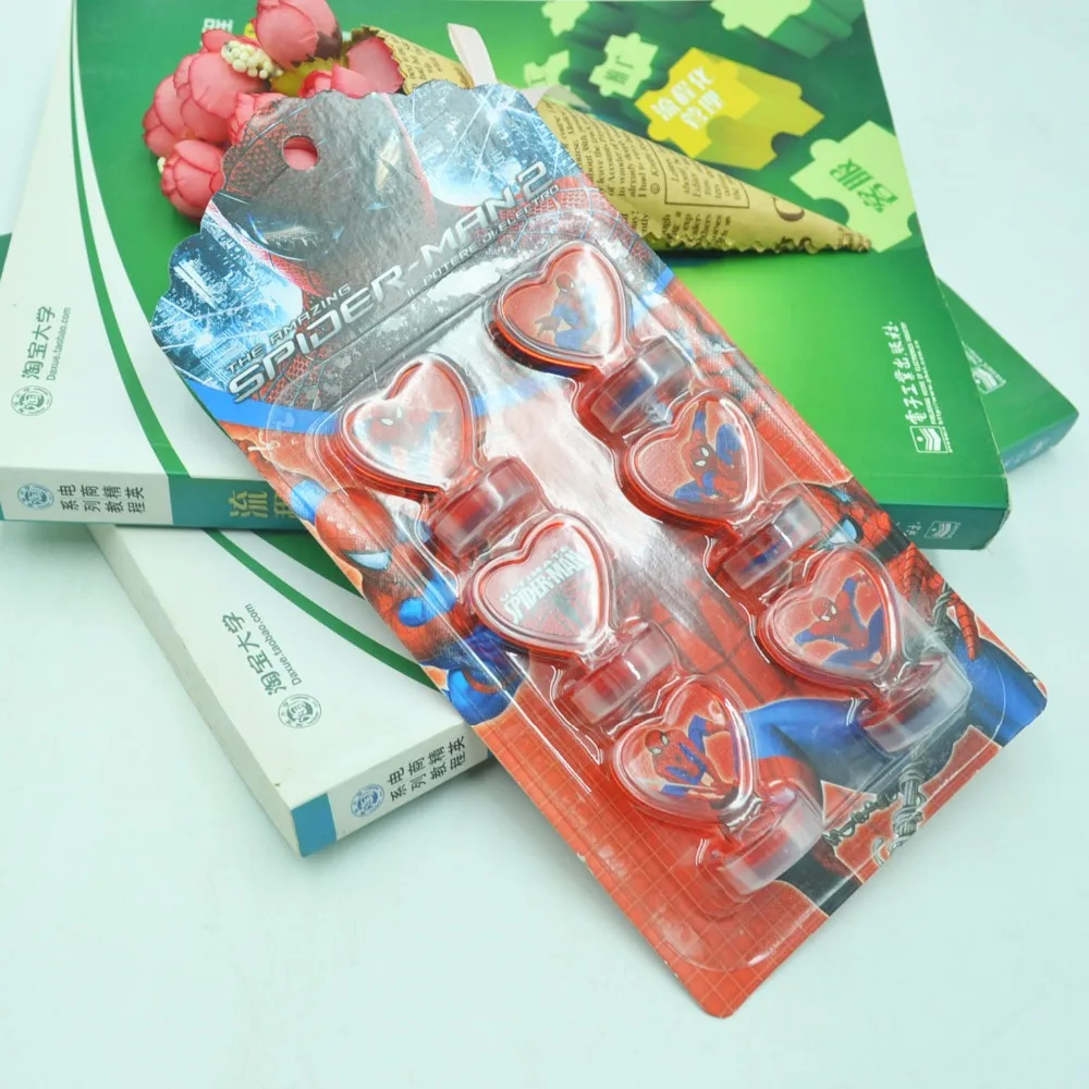 Человек паук вечерние принадлежности для мальчиков штамп DIY мультфильм Печать