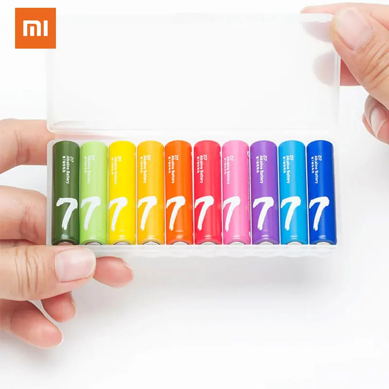 10 шт./лот оригинал XIAOMI ZMI ZI7 1 5 в AAA батарея щелочные батареи одноразовые для