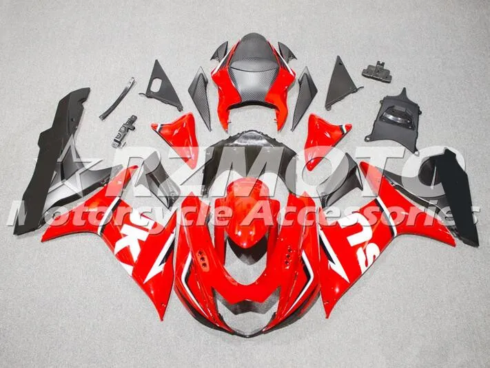 

Инъекция Новый ABS полный обтекатель комплект подходит для Suzuki L1 L2 L3 GSX-R600 600 750 K11 11 12 13 14 15 16 корпус красного цвета на заказ