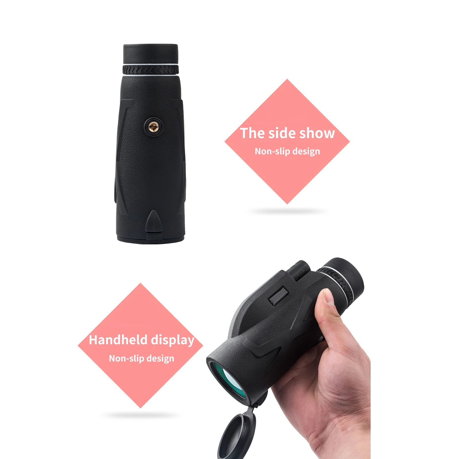 

Monoculars With Phone Holder Portable Ultra-Light Telescopic Zoom Waterproof High-Definition Binoculars Camping Outdoor Tools