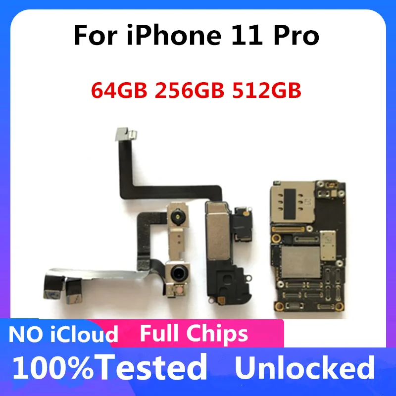 Материнская плата Clean iCloud для iPhone 11 Pro материнская с/без Face ID Поддержка IOS