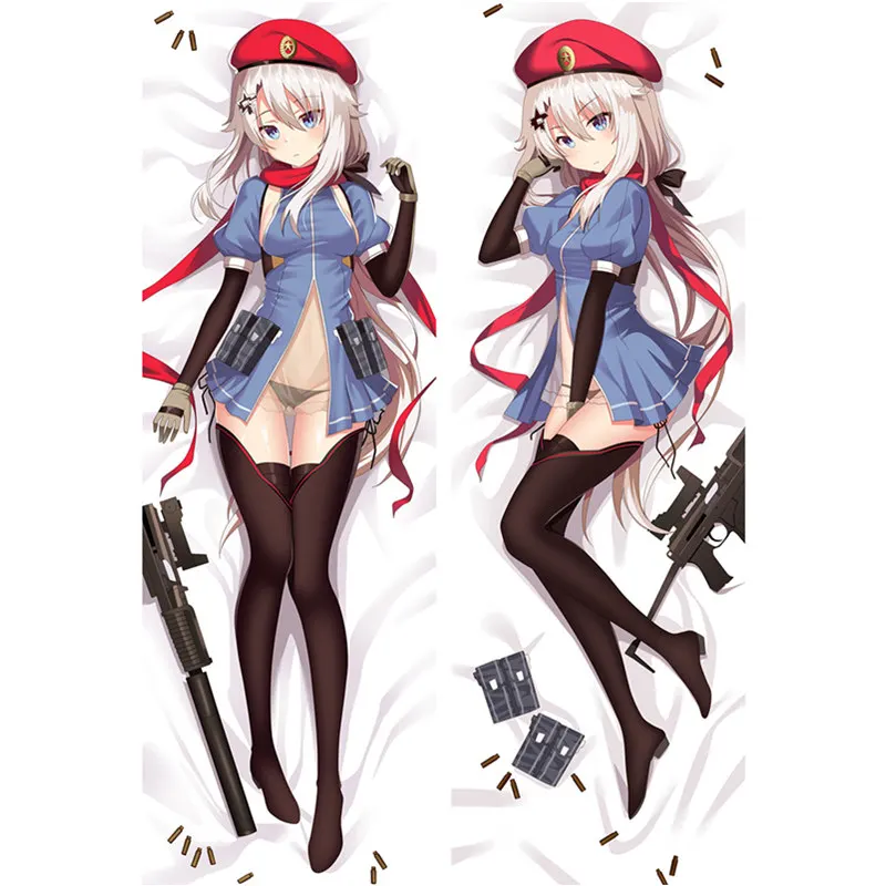 Peach skin Аниме игра девушки Frontline наволочка Frontline Dakimakura Чехол сексуальная девушка 3D двусторонняя постельные принадлежности обнимая Наволочки для подушек GF3 - Цвет: Peach skin