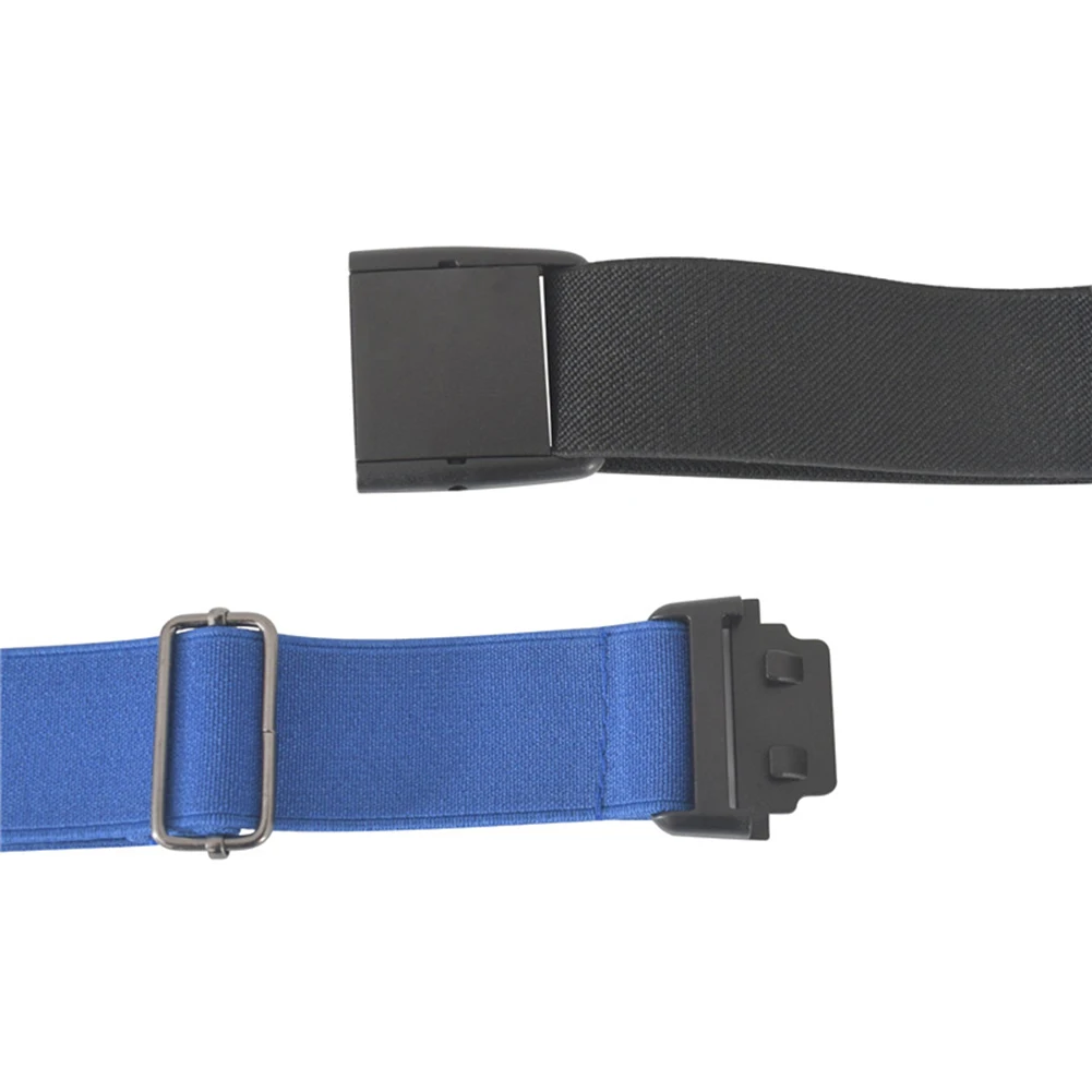 Эластичные ремни для женщин и мужчин невидимый пояс джинсов регулируемые пряжки