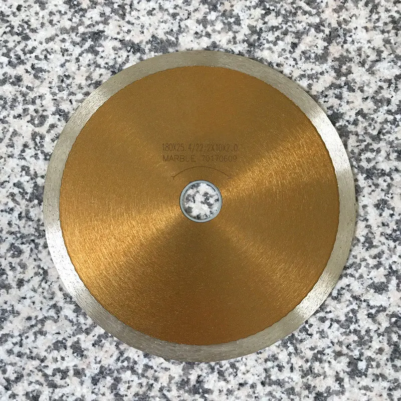 Алмазный пильный диск 7 дюймов для резки мрамора непрерывный алмазный влажной