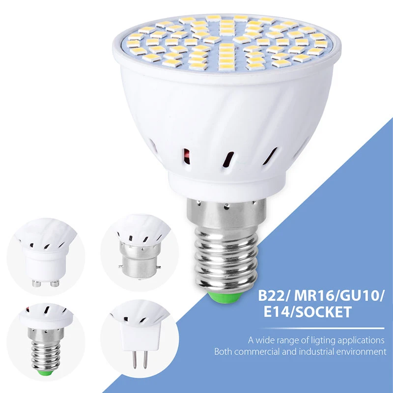 Кукурузы светильник освещения теплый белый/белый светодиодный бар