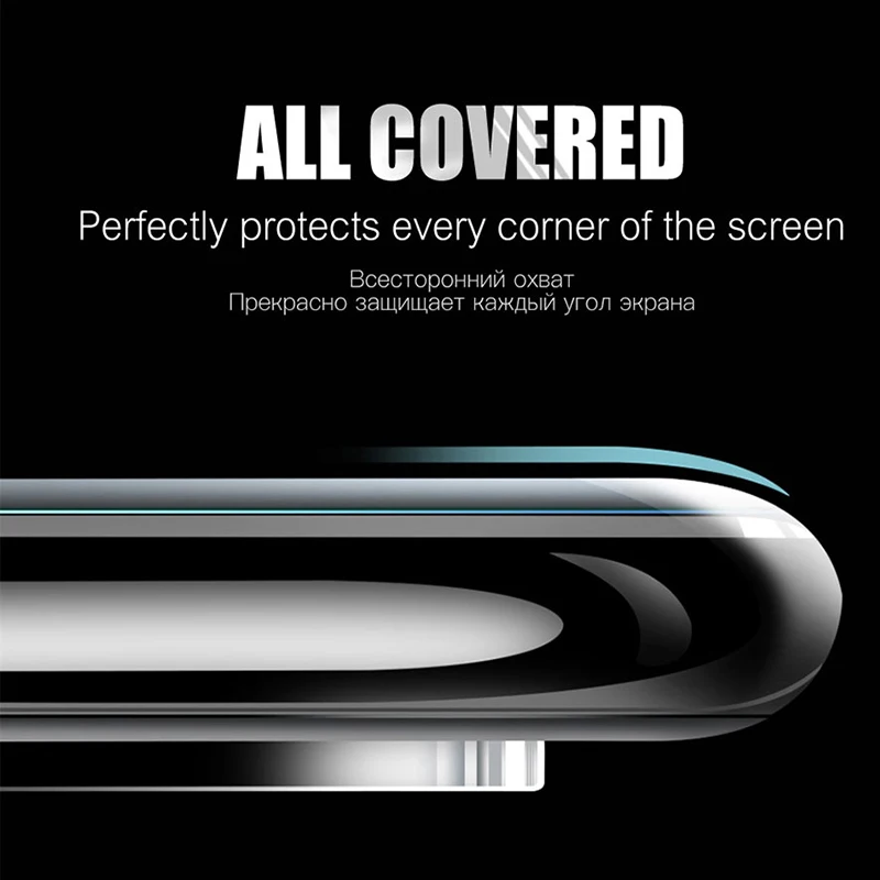 2.5D полностью изогнутое закаленное стекло для IPhone 7 6 6S Plus Защитная пленка экрана