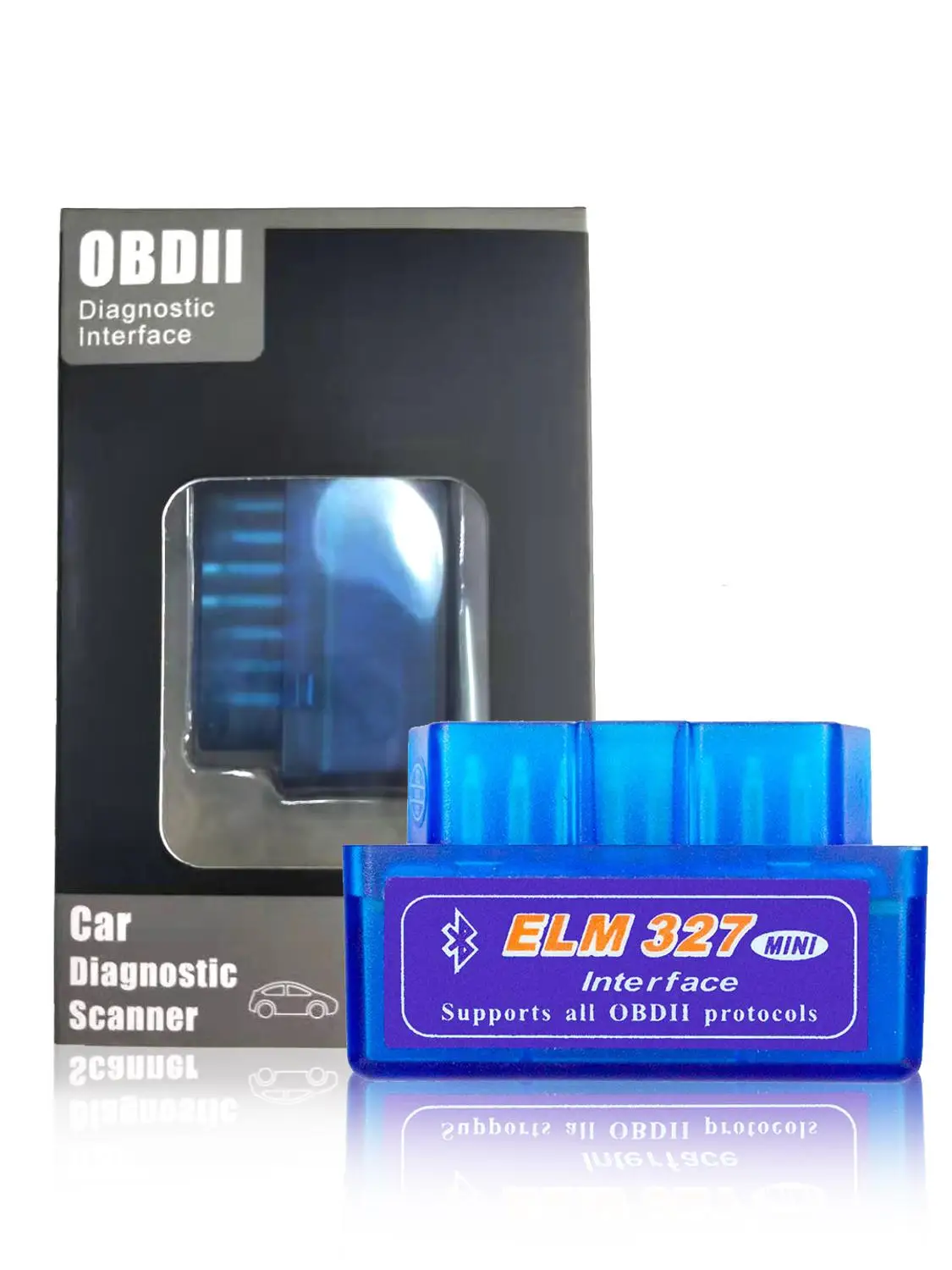 Диагностический сканер OBD2 ELM327 v1.5/V2.1 BT интерфейс автоматический диагностический