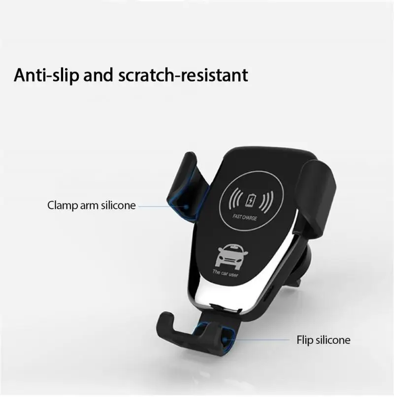 USB очень быстро Qi Беспроводной зарядки Зарядное устройство гравитационный