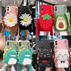 Чехол для Xiaomi Mi A3, A2 Lite, A1, 5X, 6X, Mix 3, 2S, 2, CC9 Pro, CC9E, с мультяшной собакой