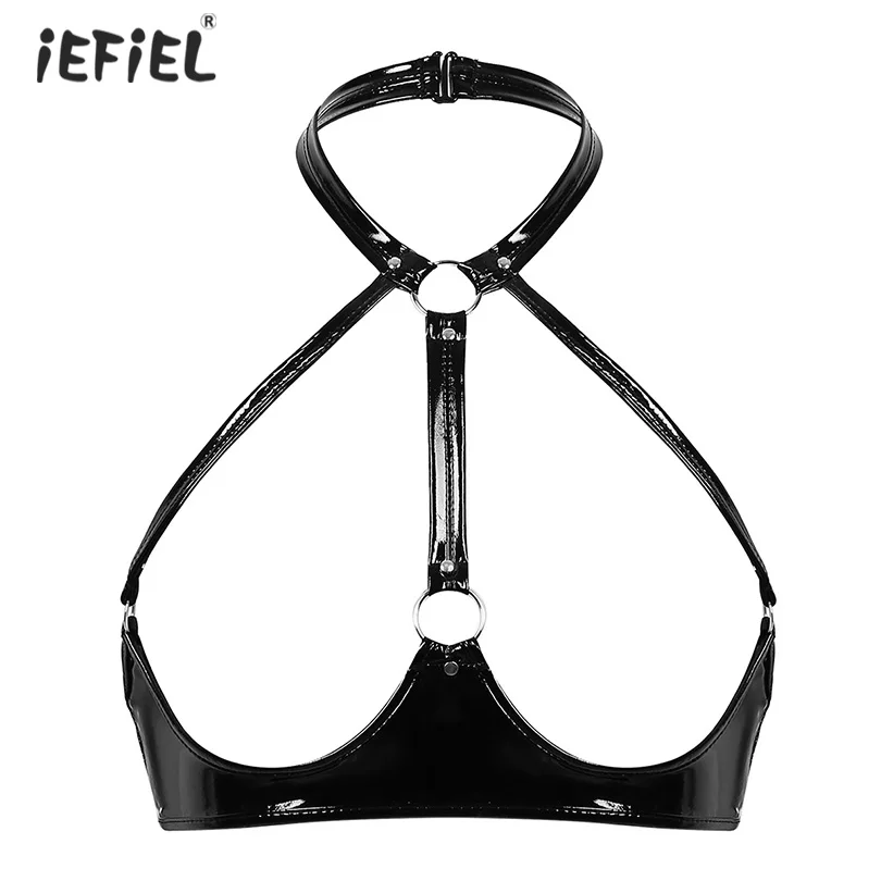 Сексуальное нижнее белье Открытый Бюстгальтер Bralette жгут Топ Для женщин