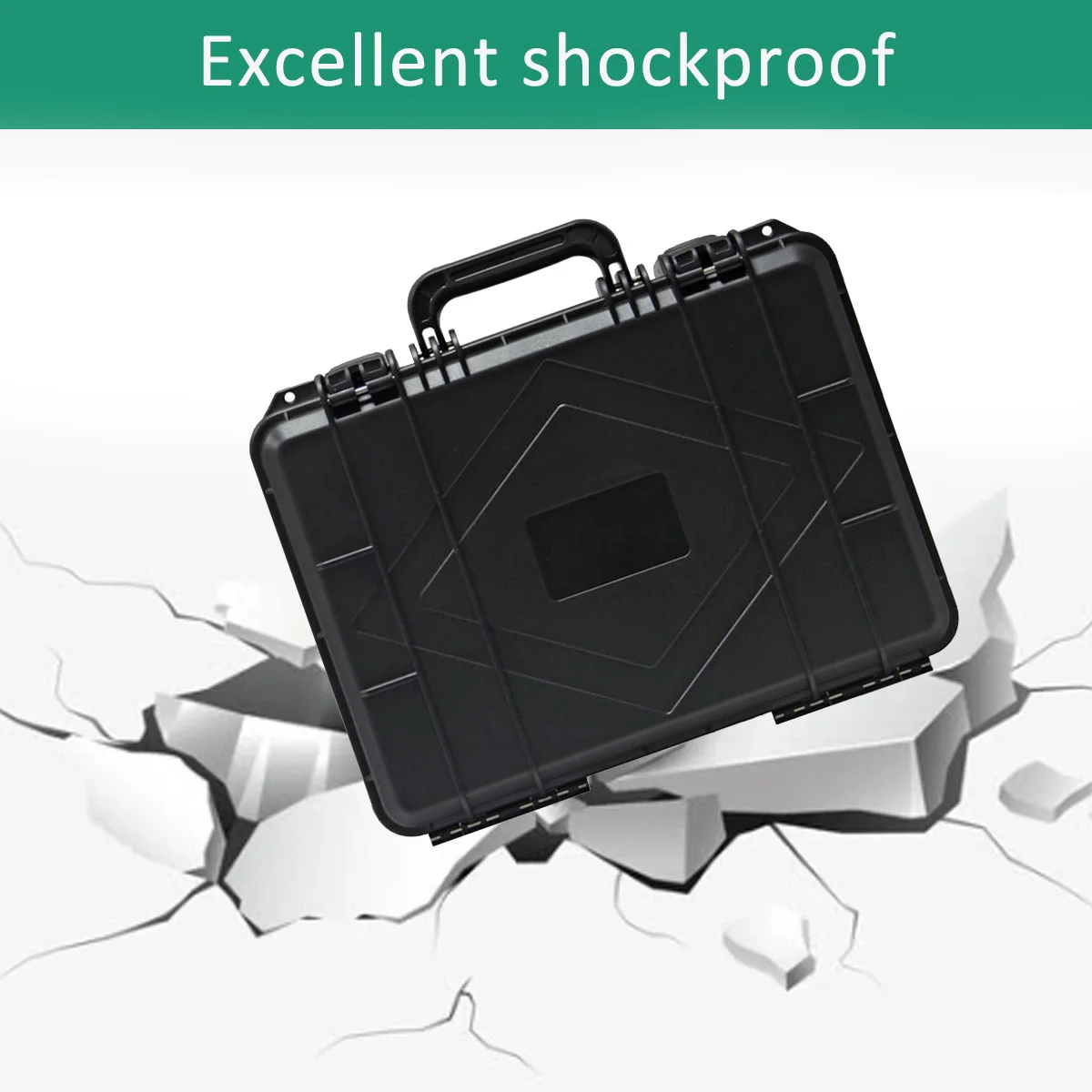 

4 Sizes Waterproof Hard Carry Case Bag Tool Kits Storage Box Safety Protector Organizer Hardware Toolbox