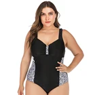 Женское бикини большого размера, однотонное бикини, Цельный купальник бикини S-5XL 2021, Новое поступление