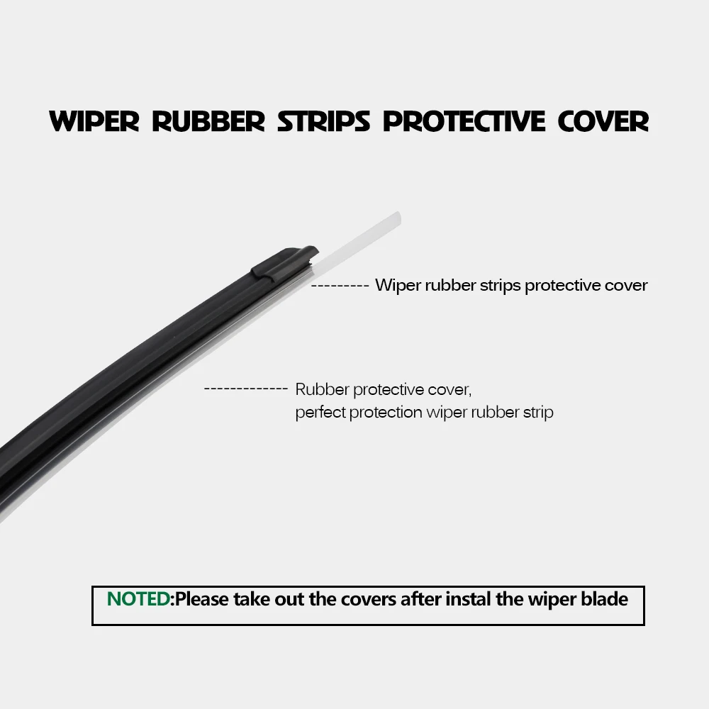 

BEMOST Car Window Windshield Wiper Blades Natural Rubber For Daewoo Nexia 18"+18" , 1994 1995 1996 1997 U Hook Car Styling