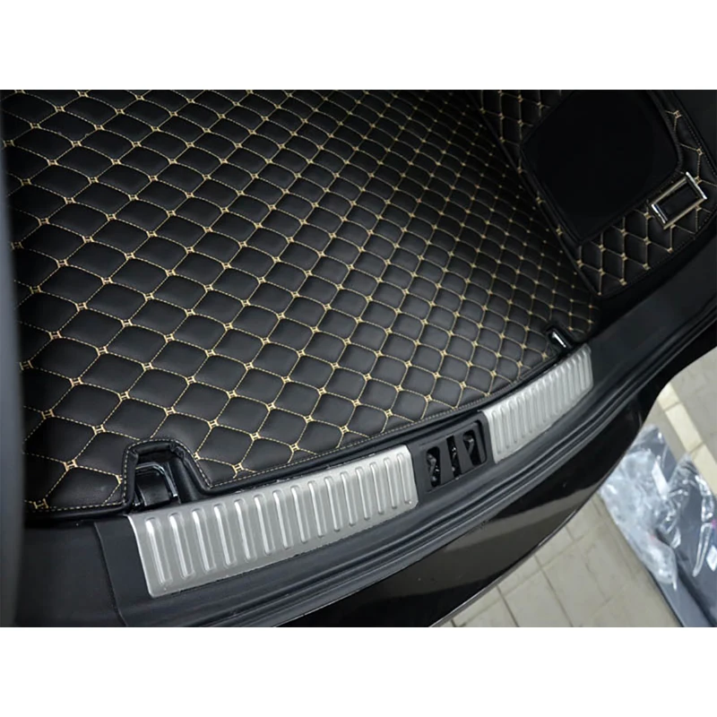 

CAR TRAVEL leather car trunk mats for LINCOLN MKX 2010-2013 2015-2018 years cargo liner accessories interior boot
