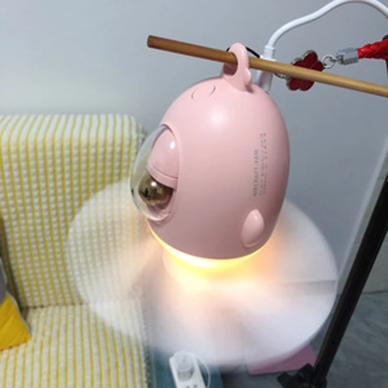 

4000mAh USB Rechargeable Remote Control 3 Gears Hanging Ceiling Fan with LED Light Lamp for Camping Outdoor Tent Bed