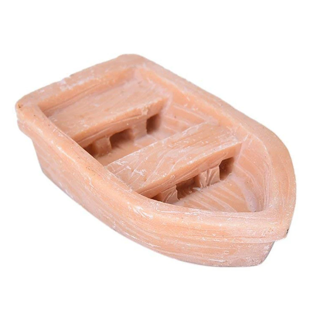 Miniature Fairy Garden Mini Boat Ornament Dollhouse Plant Pot Figurine DIY Decor Home Decoration | Figurines &amp Miniatures