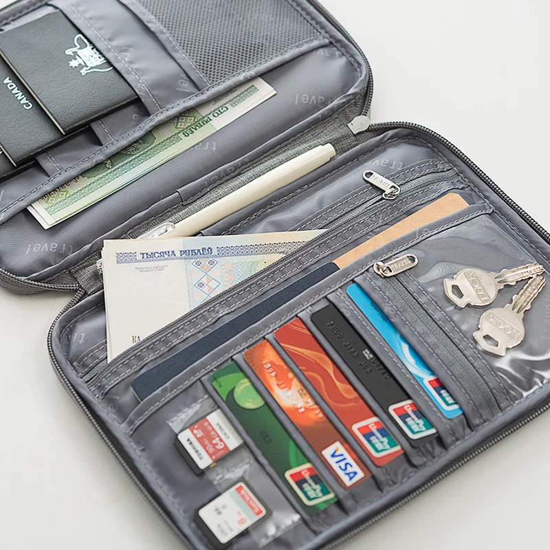 

Waterproof Fabric Card Holder Wallet Credit ID Card Holder Purse Money Case Male Business Card Women Fashion Storage Bag
