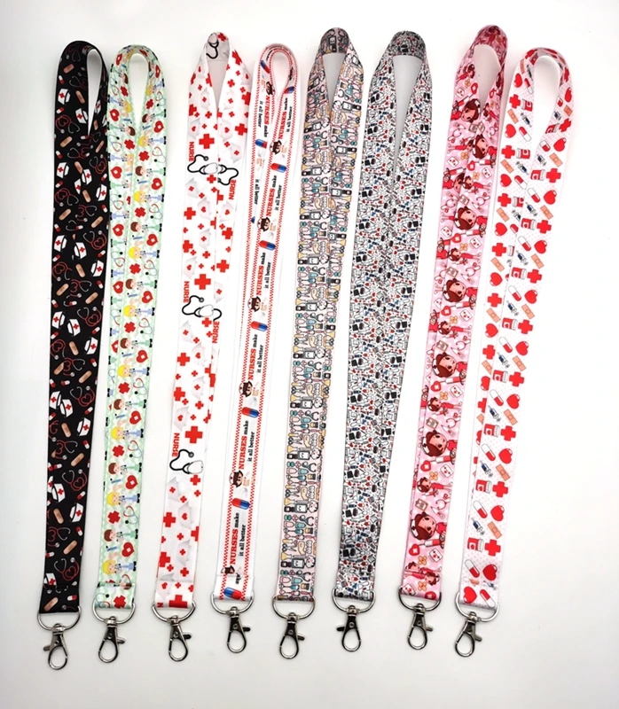 Лидер продаж новинка 20 шт. врач-медсестра ремешки для шеи держатель Бейджа