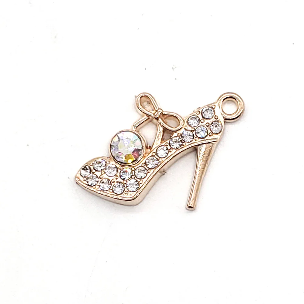 1pc Girls Rhinestone Crown Flower Metal Shoe Charms Buckles Decoration DIY JIBZ Croc Garden Shoe Accessories Sandals Ornaments