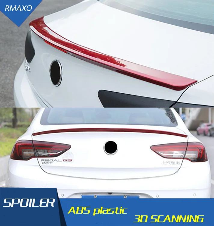 Спойлер для opel insignia 2017 2019 спойлер BBK ABS Материал заднее крыло автомобиля праймер