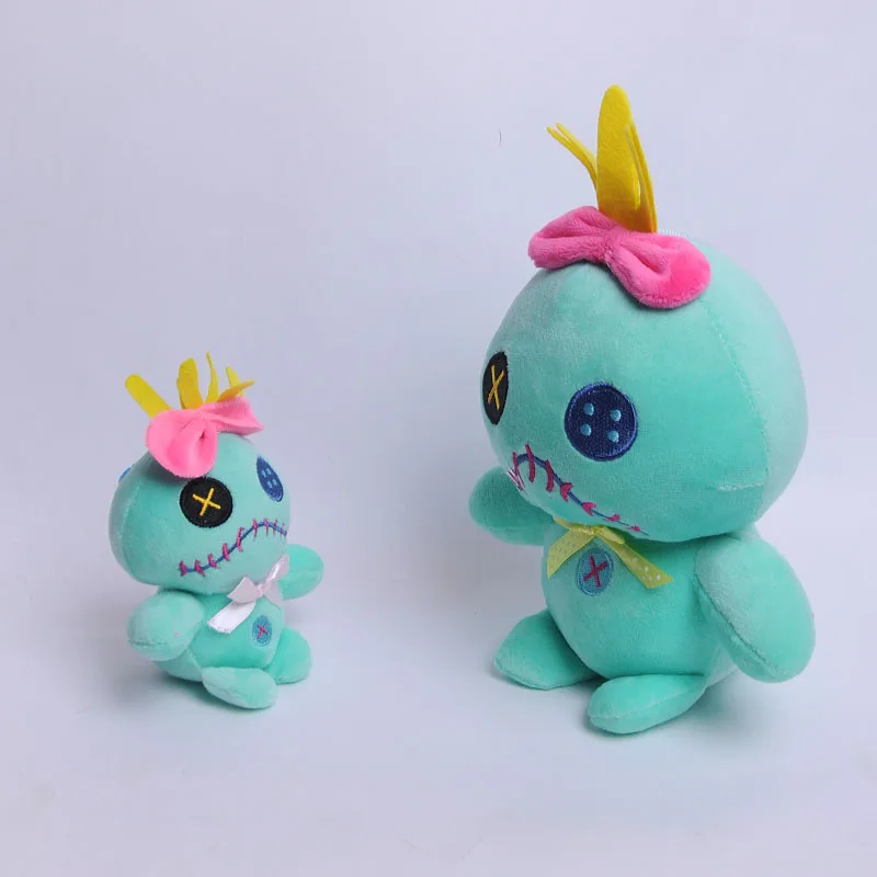 Disney Лило и Стич Scrump Мультяшные плюшевые куклы аниме Мягкие игрушки животных для