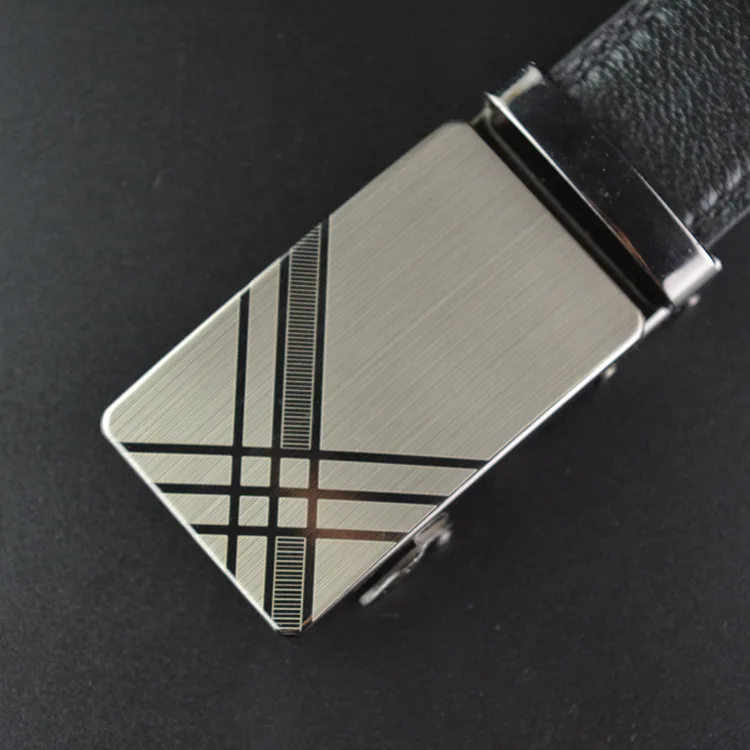 Роскошные кожаные Автоматическая Пряжка мужские ремни 2021 Модная брендовая