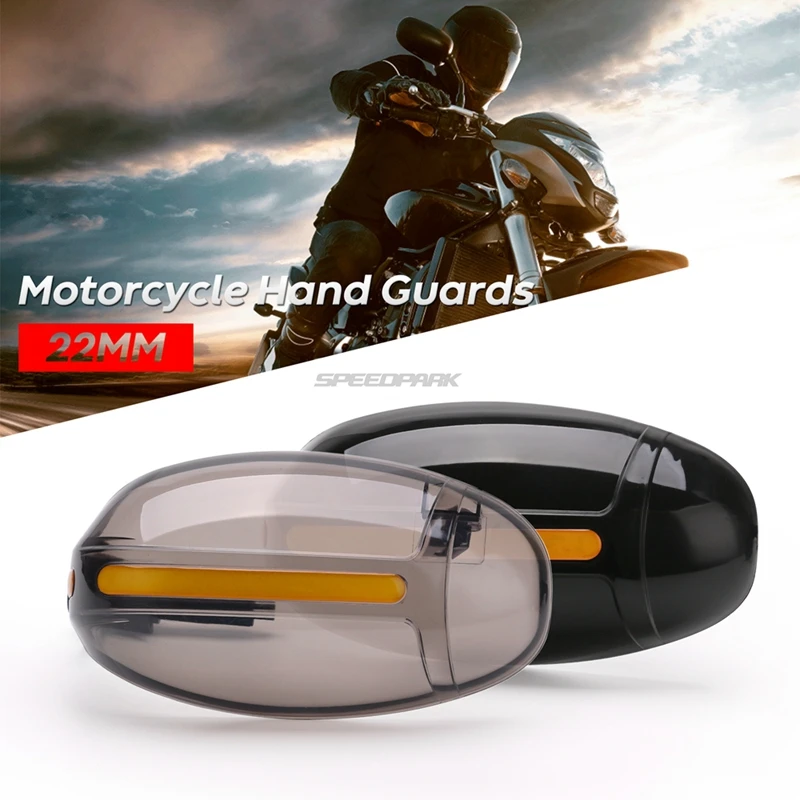 

Free Shipping Motorcycle WindHand Guards Windshield Motocross Windproof Handguards Protector Universal 22mm Handlebar 2pcs/pair