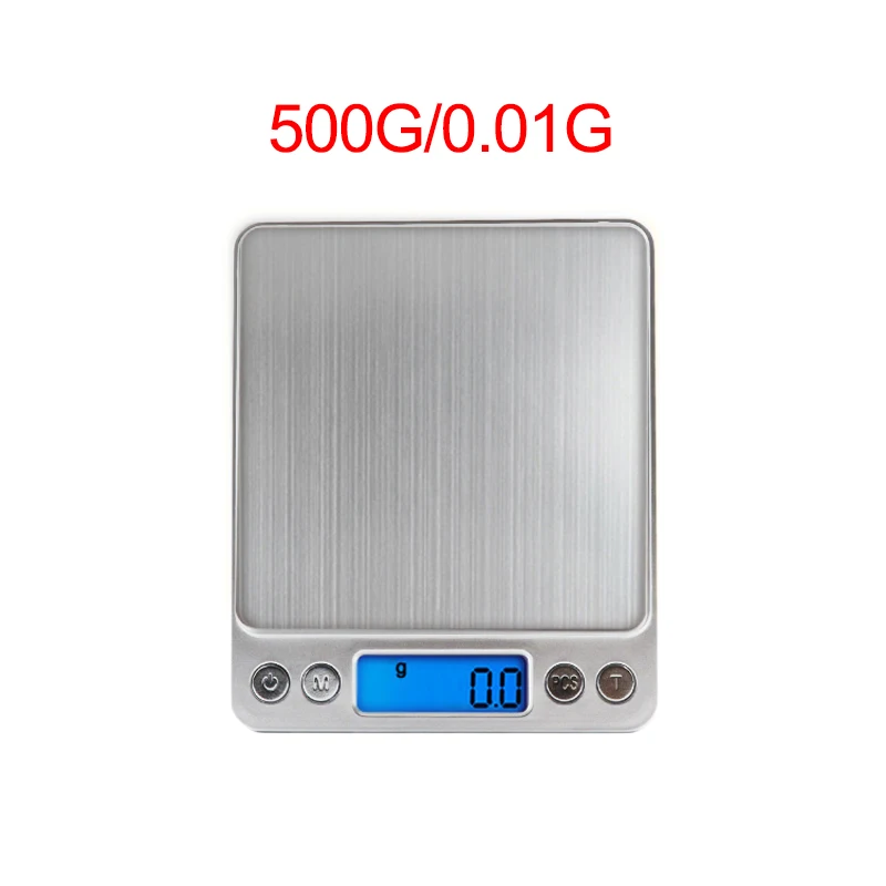 500g-0.01g Новинка 500/0. 01 г 3000 г/0,1 г ЖК портативные мини электронные цифровые весы Карманный чехол почтовые кухонные ювелирные весы - Цвет: 500g-0.01g