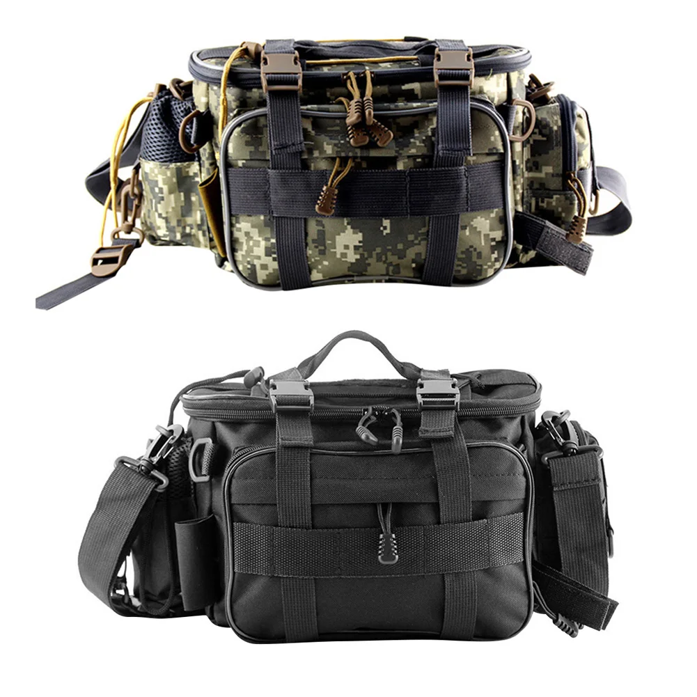 

Fishing Bag Fishing Tackle Bag Outdoor Sports Waist Pack Fishing Lures Tackle Storage Shoulder Crossbody Bags