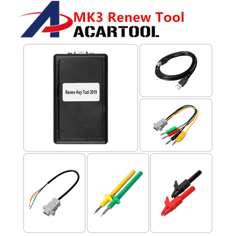 Инструмент программирования OBD2 для транспондера MK3 Master Key III с полным