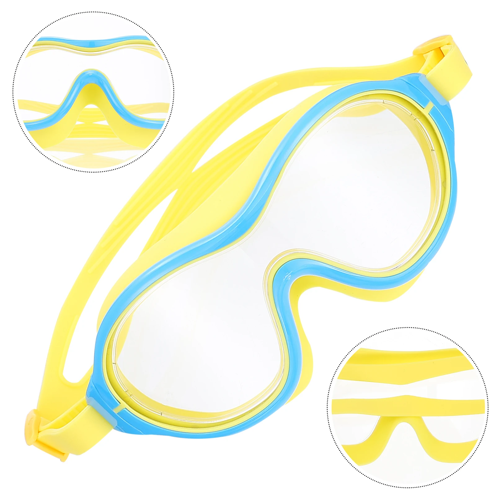 

Swim Goggle Swimming Glasses Anti Fog Goggle With Soft Silicone Frame For Kids