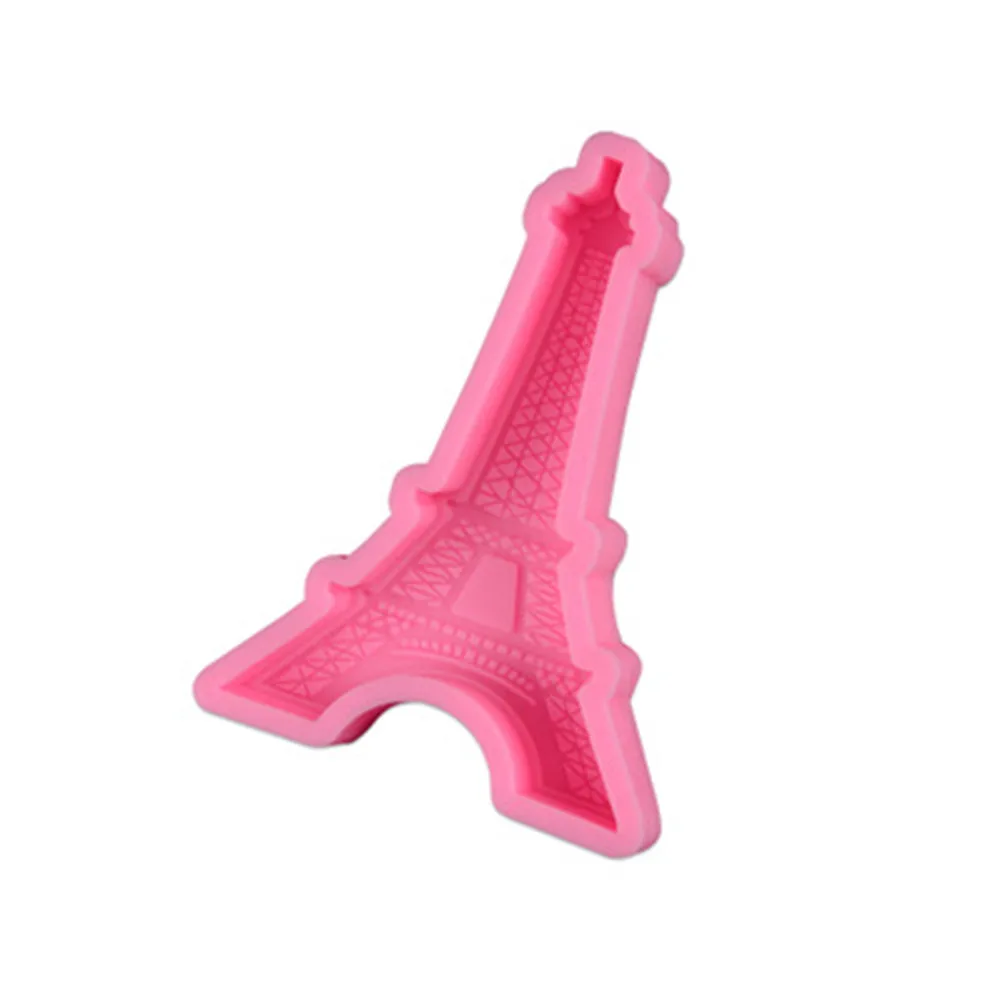 3D Париж Эйфелева башня силиконовые формы форма для шоколада помадки мыло Смолы