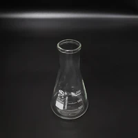 3pcs big b conical flaskwide spout with graduationscapacity 200mlo d of neck 35mmerlenmeyer flask with normal neck