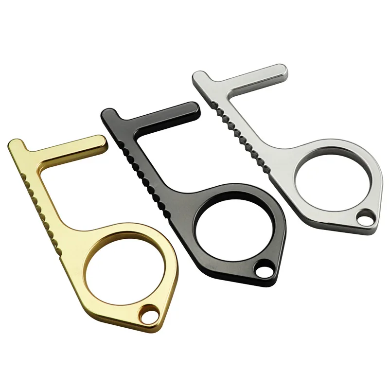 Tempdown Творческий EDC дверь открытой металлический брелок подвеска для личной