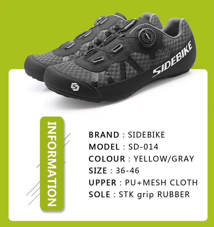 sidebike, обувь для горного велосипеда, нескользящая, для отдыха, для шоссейного велосипеда, обувь для велоспорта, для мужчин и женщин, Ультралегкая, 565 г, дышащая, нескользящая