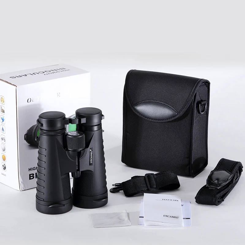 

12x50 ED Glass HD Binoculars Military Compact Prism Fully Multi Coated Lens Waterproof Bird Watching Hunting Telescope
