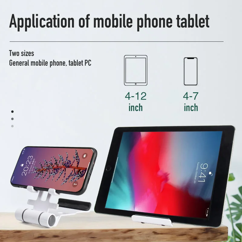Universal Adjustable Desk Stand Charging Space Mobile Phone Holder Folding Tablet Holder For iPad For iPhone Huawei Xiaomi etc