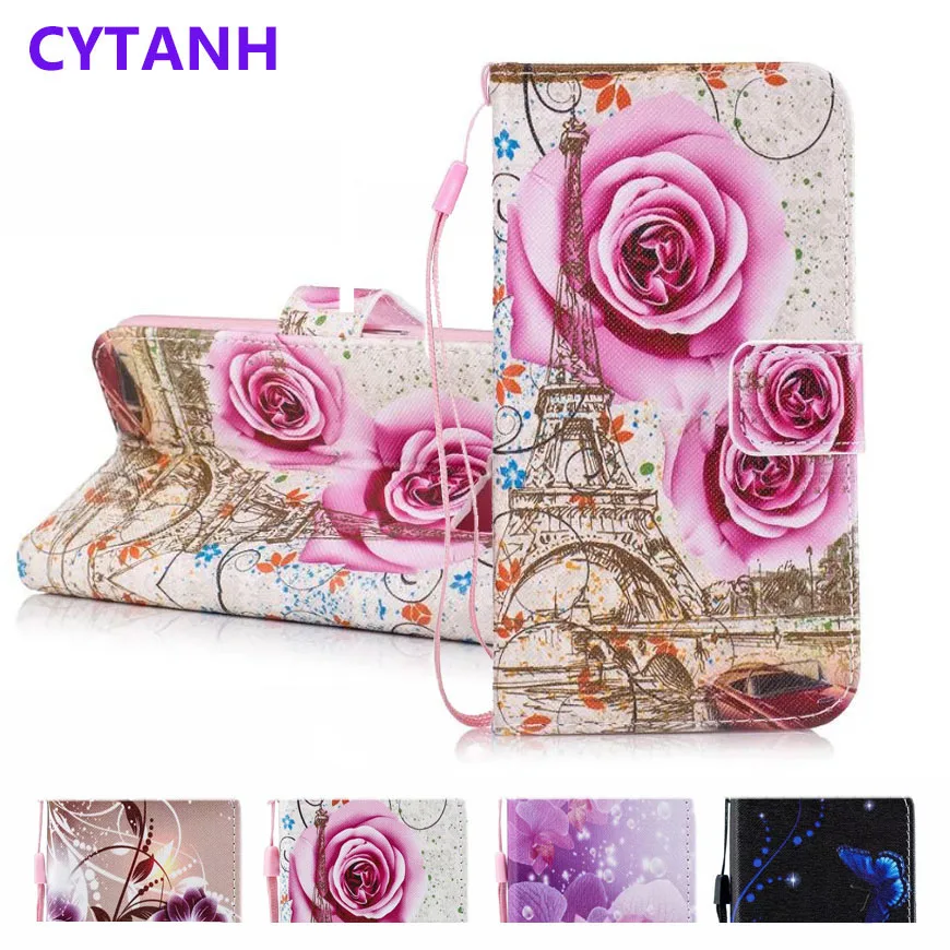 Кожаный чехол бумажник с откидной крышкой мягкий силиконовый из ТПУ для Samsung Galaxy